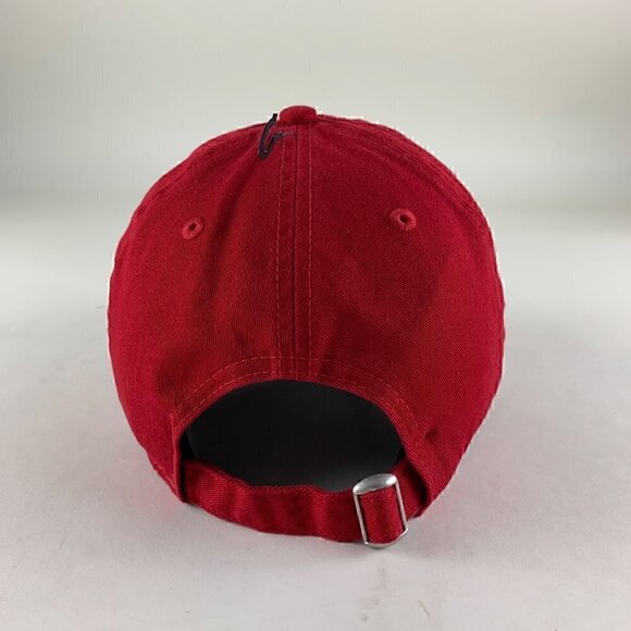 Oakland Athletics MLB Red White Patriotic New Era Relaxed Fit Adjustable Hat - Picture 3 of 6